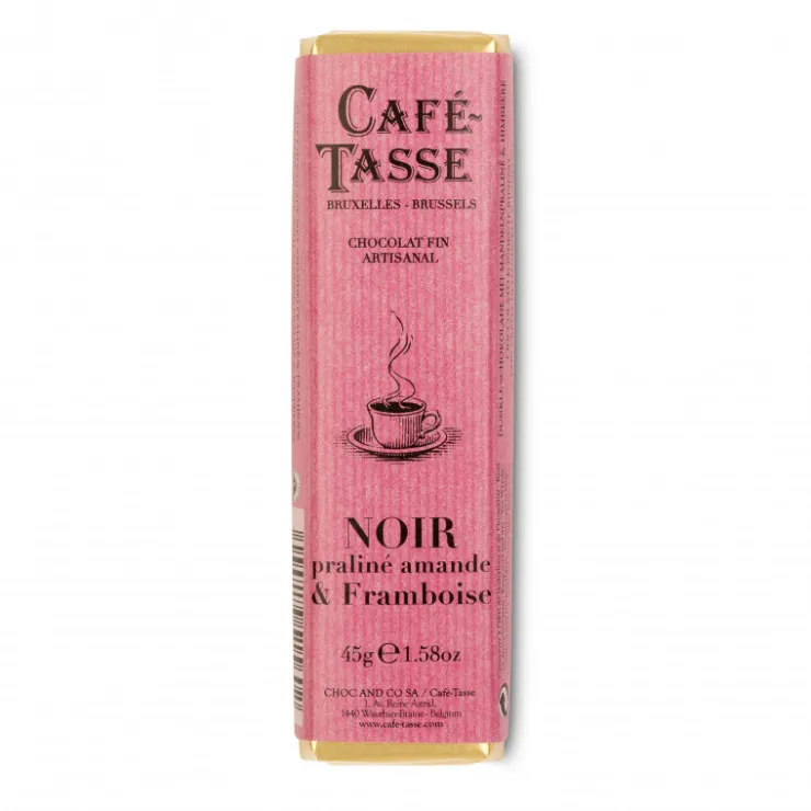 Barre de chocolat noir praliné framboise 45g*Guy Demarle Hot