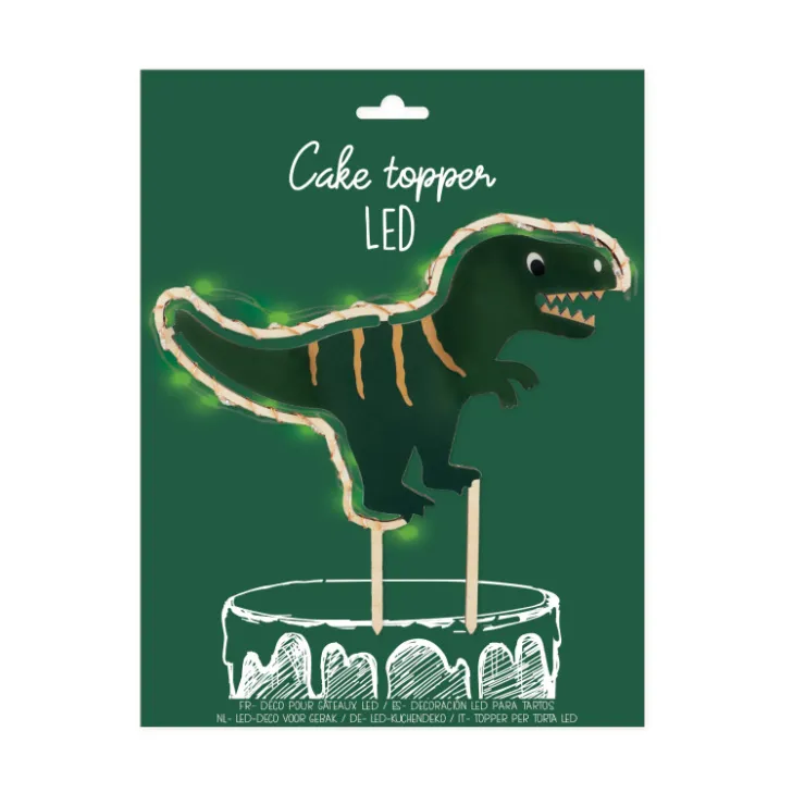 Cake topper Led Dino*Guy Demarle Store