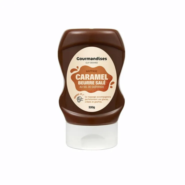 Nappage caramel beurre salé au sel de Guérande 320g*Guy Demarle Cheap