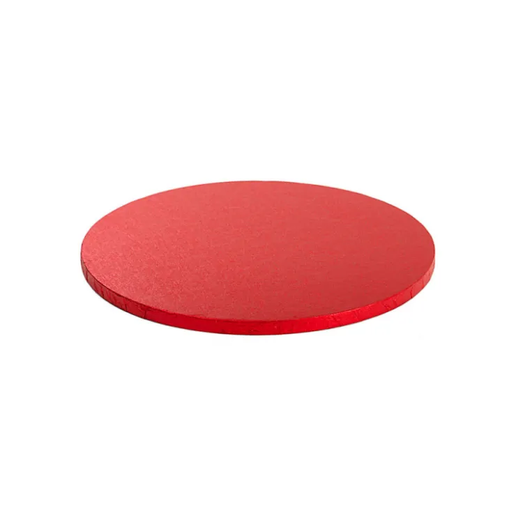 Plateau rond rouge Diamètre 25cm*Guy Demarle Sale