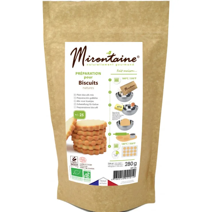 Préparation bio Biscuits natures 280g*Guy Demarle Store