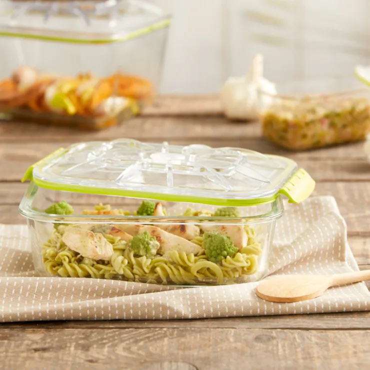 Récipient Lunch box en verre Be Save® 1,4L + Couvercle*Guy Demarle New