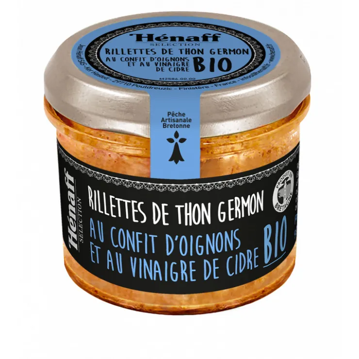 Rillettes de thon germon au confit d'oignons et vinaigre de cidre Bio 90g*Guy Demarle Best