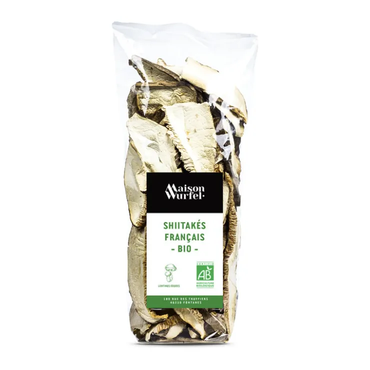 Shiitake déshydratés bio 30g*Guy Demarle Store