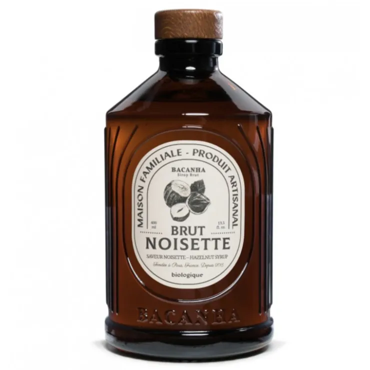 Sirop de noisette brut - Biologique - 400 ml*Guy Demarle Discount